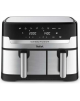 TEFAL Fryer | EY905D10 | Capacity 5.2+3.1 L | Hot air technology | Stainless Steel/Black