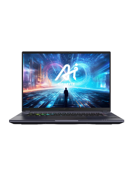 AORUS 9SG-43EEC54SH | Dark gray | 16 " | QHD | 2560 x 1600 pixels | Intel Core i7 | i7-13650HX | 16 GB | SODIMM DDR5 | SSD 1000 