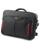 Targus Clamshell Laptop Bag CN418EU Black/Red, Shoulder strap, Briefcase