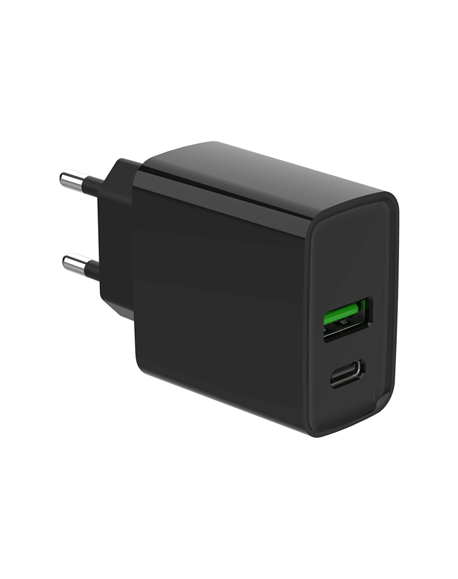 2-port 20W USB Fast Charger | TA-UC-PDQC20-01-BK