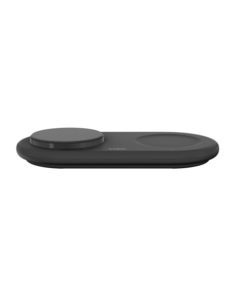 Belkin 2-in-1 Wireless Magnetic Charging Station with Qi2 (15W) | WIZ021vfBK