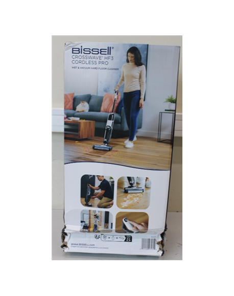 SALE OUT. Bissell CrossWave HF3 Cordless Pro Vacuum Cleaner, Handstick, Cordless | Bissell | Vacuum Cleaner | CrossWave HF3 Cord