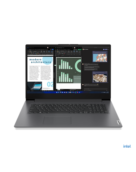 Lenovo Essential V17 IRU | Iron Grey | 17.3 " | IPS | FHD | 1920 x 1080 pixels | Anti-glare | Intel Core i5 | i5-13420H | 8 GB |