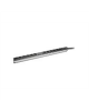 Aluminum Outlet Strip with overload protection | DN-95405 | Sockets quantity 12