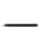 Socket Strip with Aluminum Profile, 10-way, IEC C20 plug | DN-95427 | Sockets quantity 7