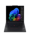 ThinkPad T14s | Black | 14 " | IPS | WUXGA | 1920 x 1200 pixels | Anti-glare | Snapdragon X Elite | X1E-78-100 | 32 GB | Soldered LPDDR5x | SSD 1000 GB | Qualcomm Adreno GPU | Windows 11 Pro | 802.11be | Bluetooth version 5.3 | Keyboard language Nordic | Keyboard backlit | Warranty 36 month(s) | Battery warranty 12 month(s)