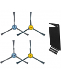 Midea | Spare Parts Kit: 4x Side Brush, 1x Cleaning Brush for M6/M7/M7Pro/S8+