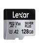 Lexar SILVER PLUS | 128 GB | microSDXC | Flash memory class 10