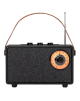 Speaker with radio | CR 1902 B | 5 W | Bluetooth | Black | Wireless connection