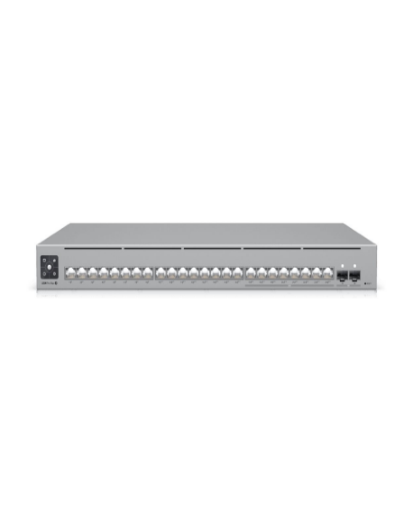 UBIQUITI A 24-port, Layer 3 Etherlighting™ switch capable of high-power PoE++ output