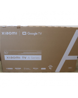 TV | A 2025 | 50 | Smart TV | Google TV | 4K UHD | Black | UNPACKED AS DEMO
