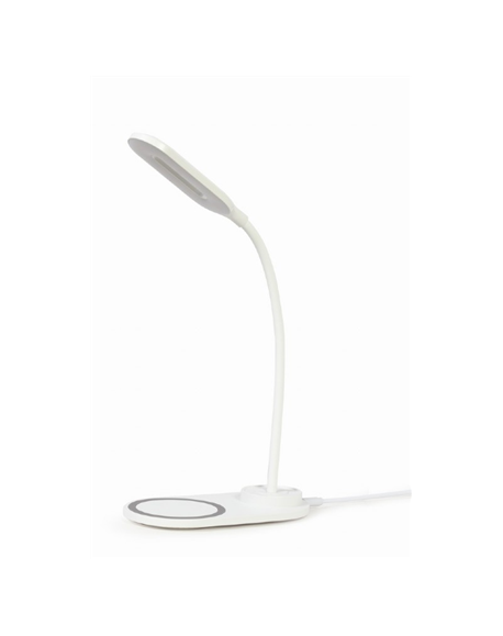 Gembird | Desk lamp with wireless charger | TA-WPC10-LED-01-W