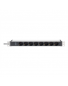Socket Strip with Aluminum Profile, IEC C20 plug | DN-95428 | Sockets quantity 8