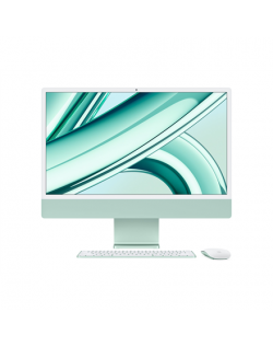 Apple iMac 24” 4.5K Retina, Apple M3 8C CPU, 10C GPU/8GB/512GB SSD/Green/INT | Apple