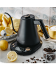 Adler Kettle | AD 1349 | Electric | 1100 W | 1 L | Stainless steel | 360° rotational base | Black/Gold