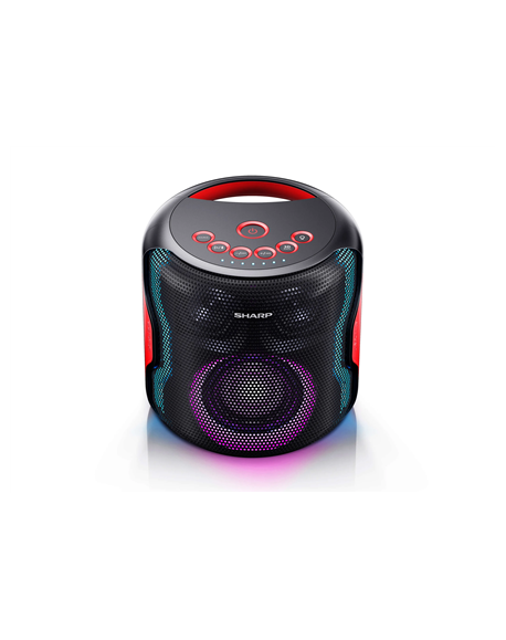 Sharp Party Speaker | PS-921(BK) | 130 W | Bluetooth | Black | Portable | Wireless connection