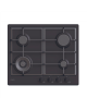 Candy Hob | CHG6BFB4WB | Gas | Number of burners/cooking zones 4 | Knobs | Black