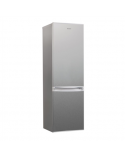 Candy Refrigerator | CCG1S 518EX | Energy efficiency class E | Free standing | Combi | Height 179.4 cm | Fridge net capacity 188 L | Freezer net capacity 64 L | 41 dB | Stainless Steel