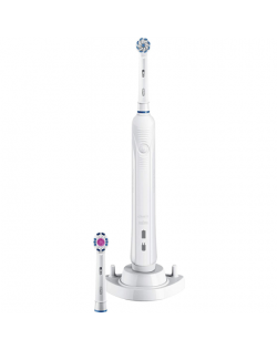 Oral-B Toothbrush PRO 900 Sensi Ultrathin Rechargeable, For adults, Operating time 7 days min, Number of brush heads included 2,