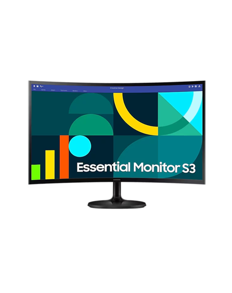 Samsung LS27D360GAUXEN | 27 " | VA | FHD | 16:9 | 100 Hz | 4 ms | 1920 x 1080 pixels | 250 cd/m² | HDMI ports quantity 1 | Black