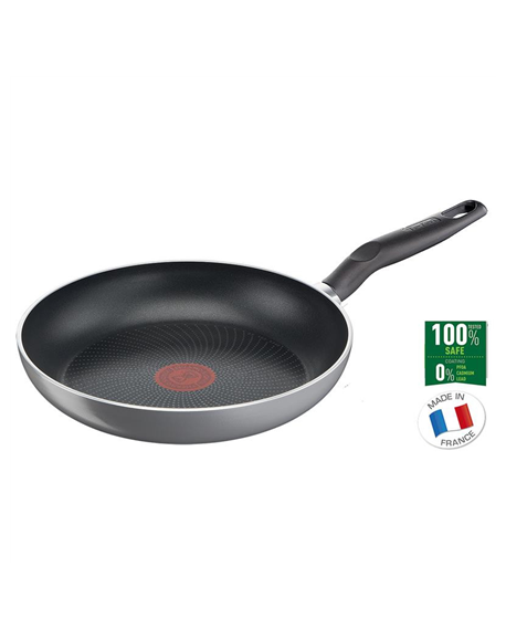Tefal C2730653 Super Start Pan, 28 cm, Suitable for induction, Grey