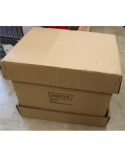 SALE OUT. DIGITUS 9U wall mounting cabinet, Unique 509x600x450 mm, color grey (RAL 7035) | Digitus Wall Mounting Cabinet | DN-19 09-U | DAMAGED PACKAGING, DENT ON TOP | Grey | IP protection class: IP20 Front door: Glass door, single opening Cabinet type: Wall mounting cabinet Equipment mounting depth min.-max.: 305-370 mm Load capacity: 100 kg Dimensions: 509 x 600 x 450 mm