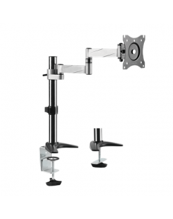 Logilink Monitor mount BP0076 Desk Mount, 13-27 ", Tilt, swivel, level adjustment, Maximum weight (capacity) 8 kg