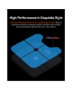 iHealth | Wireless Body Composition Scale | Nexus Pro | Maximum weight (capacity) 181 kg | Body Mass Index (BMI) measuring | Bla