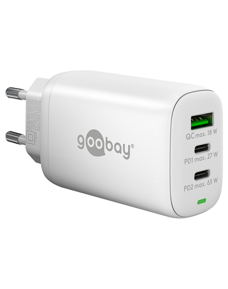 Goobay USB-C PD GaN Multiport Fast Charger (65 W) | 65408