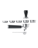 Caso | Espresso machine | Espresso Gourmet Latte | Pump pressure 20 bar | Built-in milk frother | Automatic | 1350 W | Silver