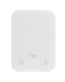 Adler Kitchen Scale | AD 3181w | Graduation 1 g | Display type LED | White