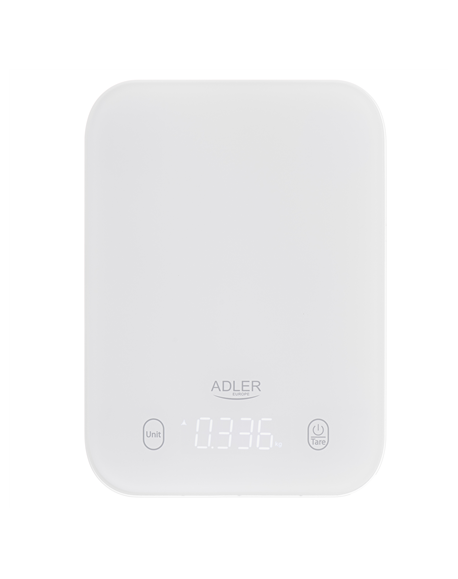 Adler Kitchen Scale | AD 3181w | Graduation 1 g | Display type LED | White