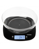 Adler Kitchen Scale with a bowl | MS 3179b | Graduation 1 g | Display type LCD | Black