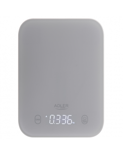 Adler Kitchen Scale | AD 3181g | Graduation 1 g | Display type LED | Grey