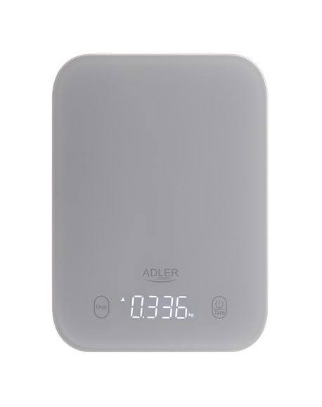 Adler Kitchen Scale | AD 3181g | Graduation 1 g | Display type LED | Grey