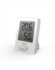 Duux Sense Hygrometer + Thermometer, White, LCD display