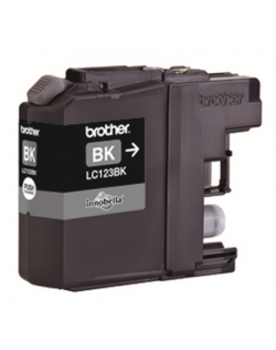 Brother LC123BK Ink Cartridge, Black