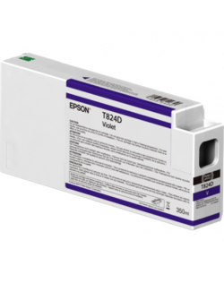 Epson UltraChrome HDX Singlepack T824D00 Ink Cartridge, Violet