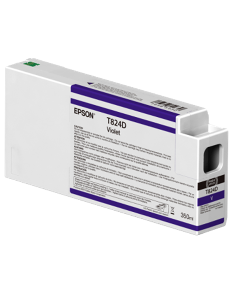 Epson UltraChrome HDX Singlepack T824D00 Ink Cartridge, Violet