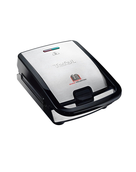 TEFAL Sandwich Maker SW854D 700 W, Number of plates 4, Number of pastry 2, Black/Stainless steel