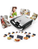 TEFAL Sandwich Maker SW854D 700 W, Number of plates 4, Number of pastry 2, Black/Stainless steel