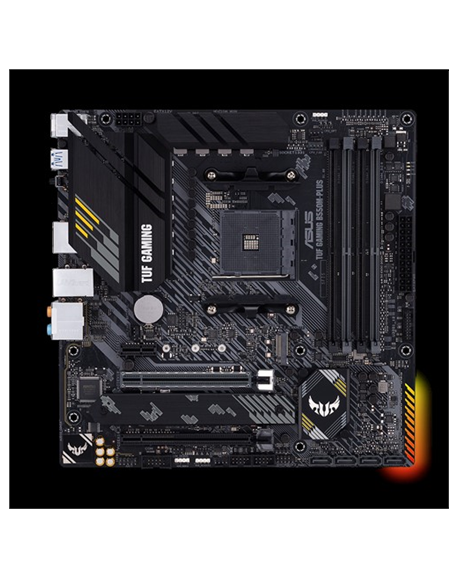 Asus TUF Gaming B550M-Plus Memory slots 4, Processor family AMD, Micro ATX, DDR4, Processor socket AM4, Chipset AMD B