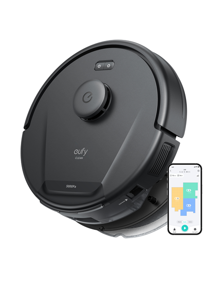 Anker Eufy | Robot Vacuum Cleaner Clean | L60 Hybrid | Wet&Dry | 2600 mAh | Dust capacity 0.35 L | 5000 Pa | Black