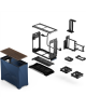 Fractal Design Computer Case | Era 2 | Midnight Blue | mITX | Power supply included No | SFX / SFX-L
