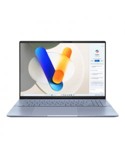 Asus Vivobook S 16 OLED | Blue | 16 " | OLED | 3.2K | 3200 x 2000 pixels | Intel Core Ultra 7 | 155H | 16 GB | LPDDR5X | Solid-s
