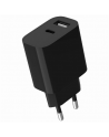 Gembird 2-port universal USB charger (A+C), 2.4 A | TA-UC-2AC12-01-BK