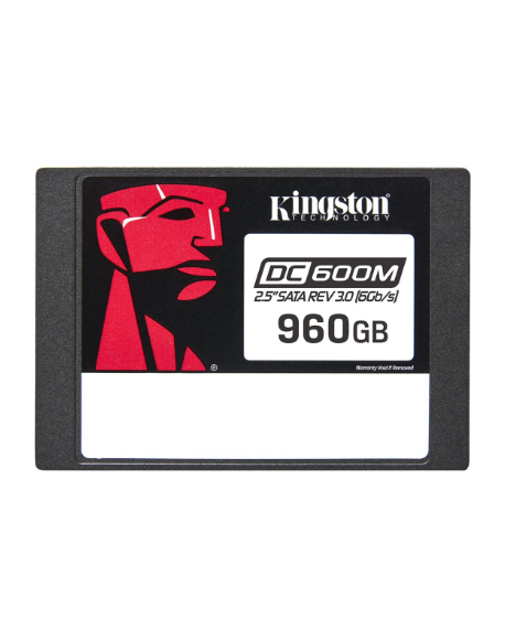 Kingston DC600M | 960 GB | SSD form factor 2.5" | Solid-state drive interface SATA Rev. 3.0 | Read speed 560 MB/s | Write speed 