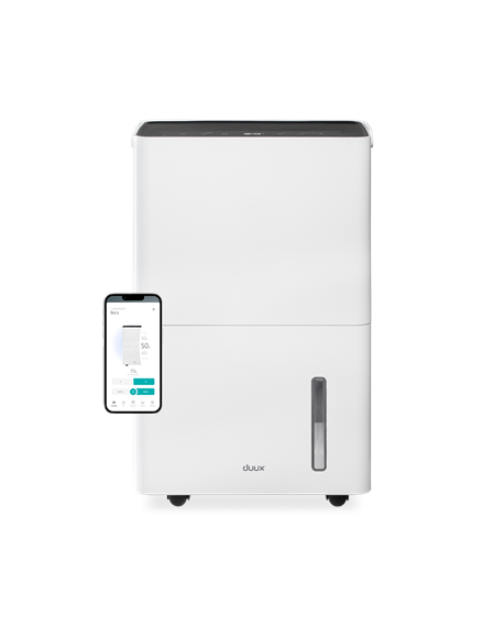 Duux Smart Dehumidifier | Bora | Suitable for rooms up to 40 m² | Water tank capacity 4 L | White
