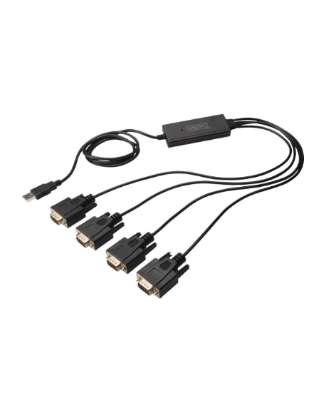 Digitus | USB 2.0 to 4xRS232 Cable | DA-70159 | USB to Serial Adapter