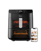 Midea Two Zone Airfryer | MAD1100DADK | Power 1850 W | Capacity 4.4/6.4 L | Rapid Air technology | Black